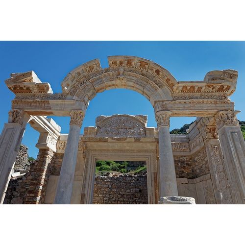 Turkey-Ephesus Temple of Hadrian in ancient Roman city